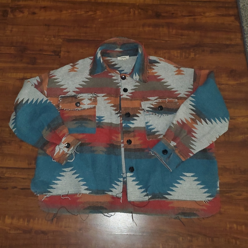 Twenty Ten Women's Printed Shacket